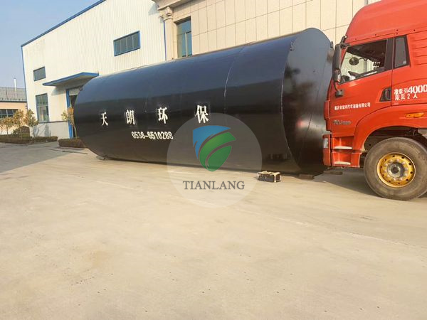 Jining circular buried sewage treatment equipment delivery