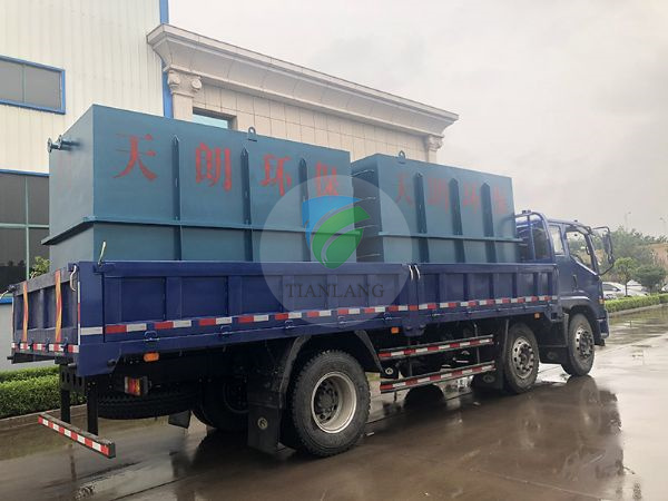 Henan buried integrated sewage treatment equipment delivery